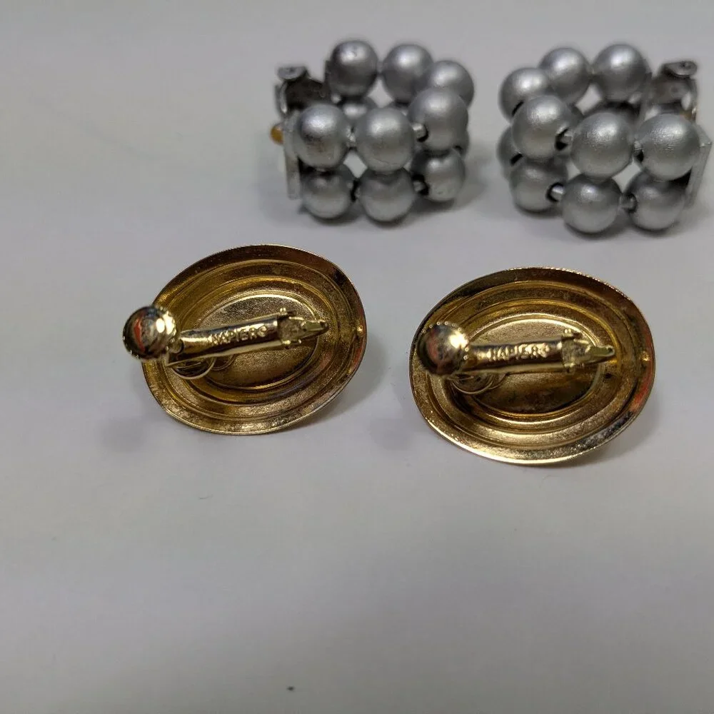 Clip On Earring Lot 5  Fashion Jewelry  Ready to Wear Variety Colors Styles